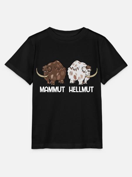 Mammut Hellmut Steinzeit Dino Spruch Eiszeit - Stanley/Stella Kinder T-Shirt MINI CREATOR - Schwarz