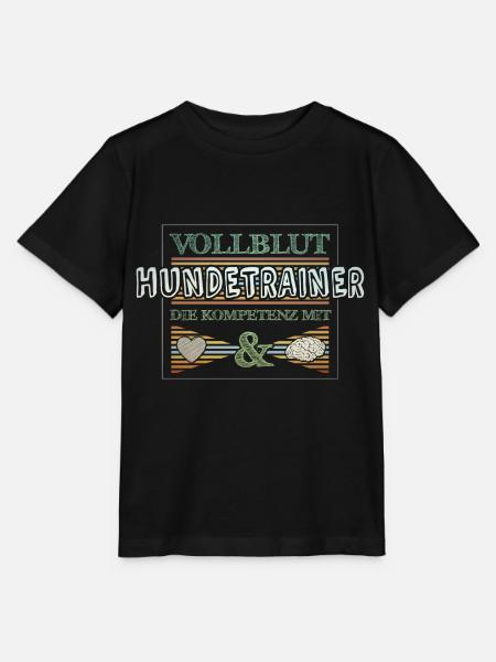 Hundetrainer - Stanley/Stella Kinder T-Shirt MINI CREATOR  - Schwarz