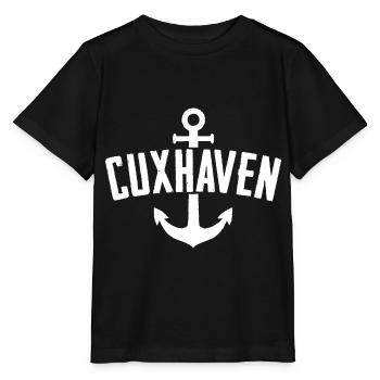 Navire portuaire de Cuxhaven Allemagne du Nord Lac de mer - T-shirt bio MINI CREATOR Stanley/Stella Enfant - noir - Devant - Mikhail (115cm)
