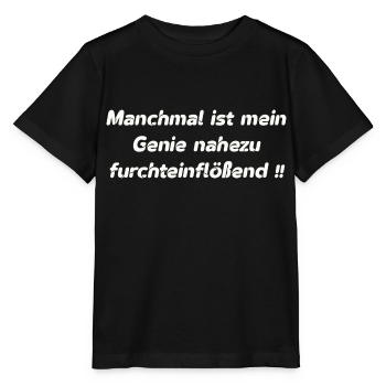Genie - Stanley/Stella Kinder T-Shirt MINI CREATOR  - Schwarz - Vorne - Mikhail (115cm)