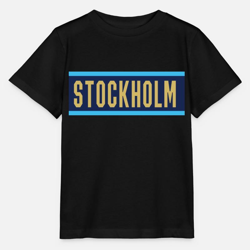 Stockholm - T-shirt bio MINI CREATOR Stanley/Stella Enfant - noir