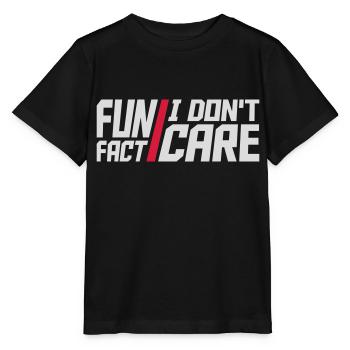 Je me fiche des faits - T-shirt bio MINI CREATOR Stanley/Stella Enfant - noir - Devant - Mikhail (115cm)