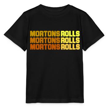 Mortons Rolls - Stanley/Stella MINI CREATOR Kids’ T-Shirt - black - Front - Mikhail (115cm)