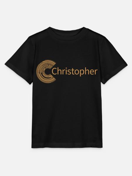 Für Christopher - Stanley/Stella Kinder T-Shirt MINI CREATOR  - Schwarz