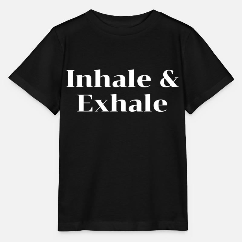 lustige sprüche yoga - Stanley/Stella Kinder T-Shirt MINI CREATOR  - Schwarz