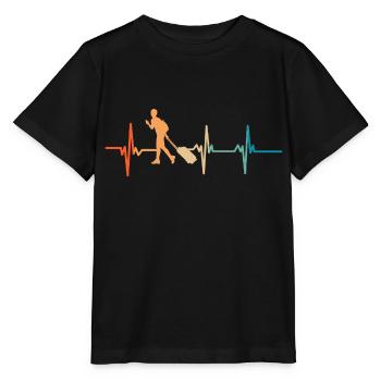 Heartbeat-Reisen - Stanley/Stella Kinder T-Shirt MINI CREATOR  - Schwarz - Vorne - Mikhail (115cm)
