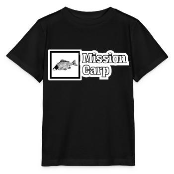 Mission Carp Carp Carp Carp Angler - Stanley/Stella MINI CREATOR Kids’ T-Shirt - black - Front - Mikhail (115cm)