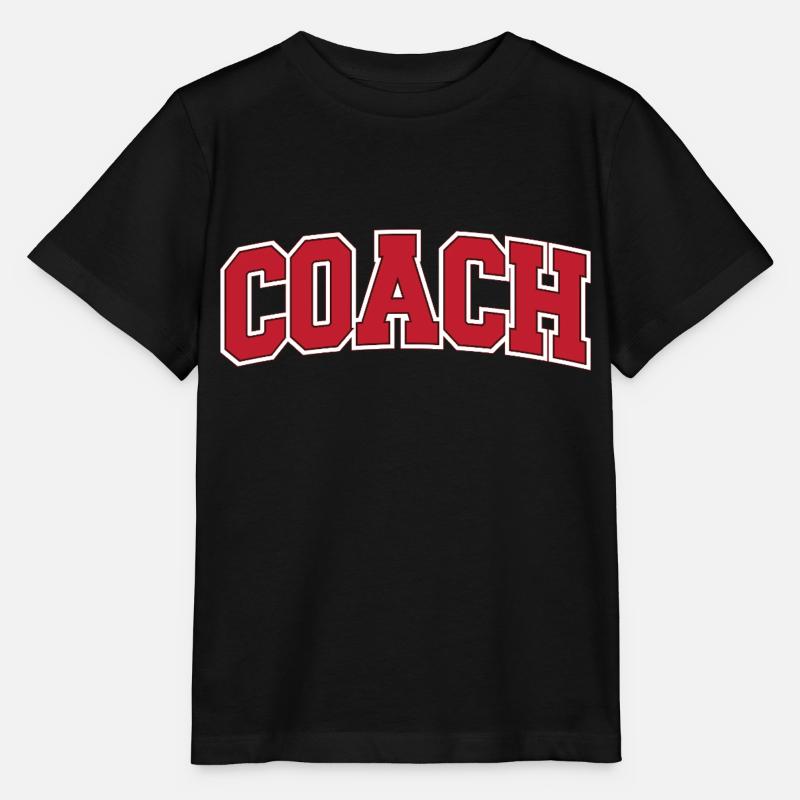 Coach - T-shirt bio MINI CREATOR Stanley/Stella Enfant - noir