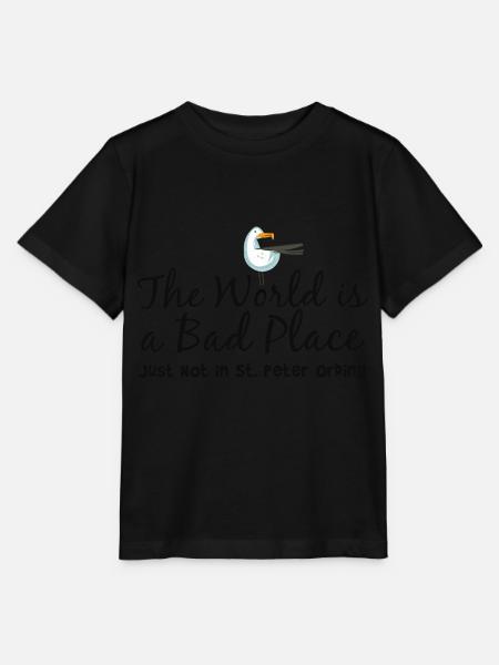 St. Peter Ording - Stanley/Stella Kinder T-Shirt MINI CREATOR - Schwarz