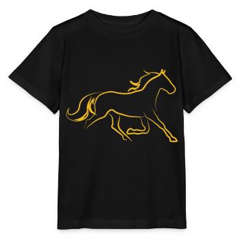 Traber - Stanley/Stella Kinder T-Shirt MINI CREATOR  - Schwarz - Vorne - Mikhail (115cm)