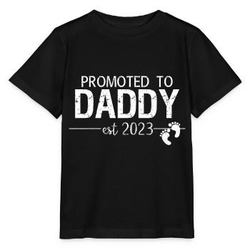 promu papa 2023 - T-shirt bio MINI CREATOR Stanley/Stella Enfant - noir - Devant - Mikhail (115cm)