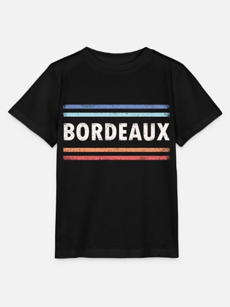 Bordeaux - Stanley/Stella Kinder T-Shirt MINI CREATOR  - Schwarz