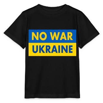 No war - Stanley/Stella Kinder T-Shirt MINI CREATOR  - Schwarz - Vorne - Mikhail (115cm)