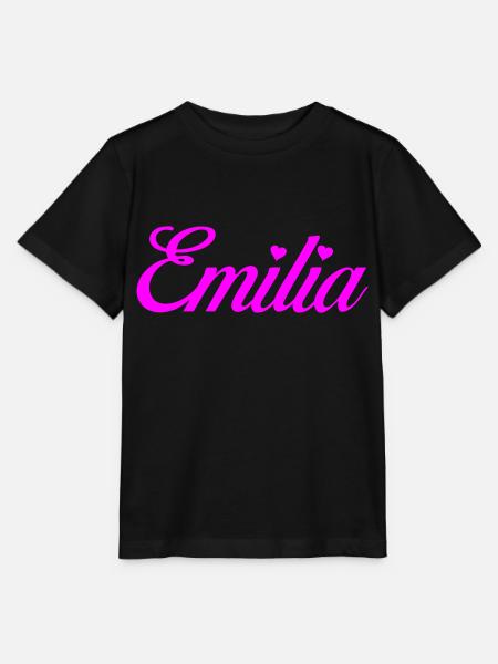 Emilia - Stanley/Stella Kinder T-Shirt MINI CREATOR - Schwarz