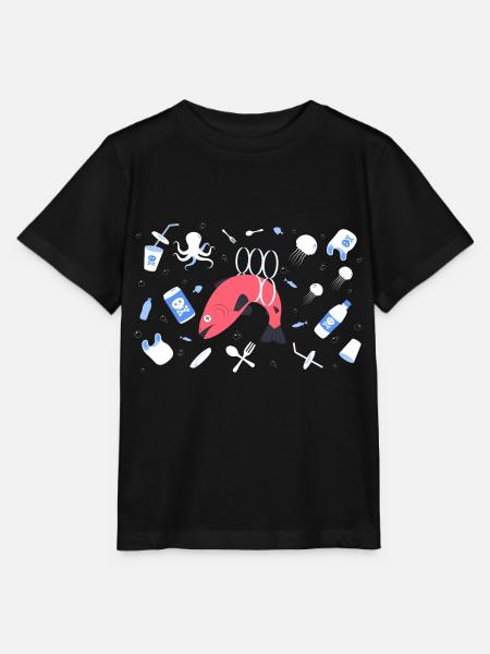 Kunststoffstopp - Stanley/Stella Kinder T-Shirt MINI CREATOR - Schwarz