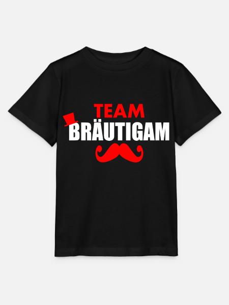 Team bräutigam - Stanley/Stella Kinder T-Shirt MINI CREATOR - Schwarz