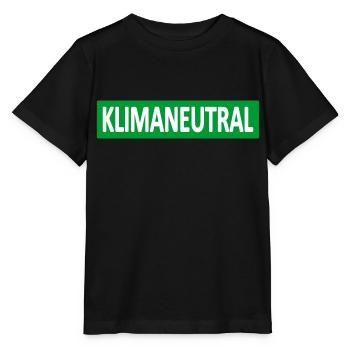 Klimaneutral-Klima-Statement - Stanley/Stella Kinder T-Shirt MINI CREATOR  - Schwarz - Vorne - Mikhail (115cm)