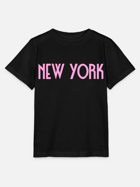 New York - Stanley/Stella Kinder T-Shirt MINI CREATOR - Schwarz