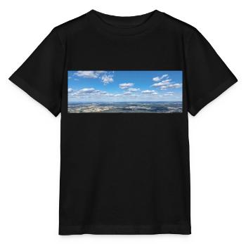 Céleste - T-shirt bio MINI CREATOR Stanley/Stella Enfant - noir - Devant - Mikhail (115cm)