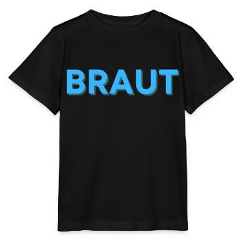 Braut - Stanley/Stella Kinder T-Shirt MINI CREATOR  - Schwarz - Vorne - Mikhail (115cm)