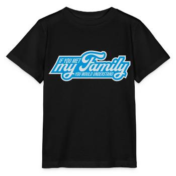 you would understand quote - Stanley/Stella MINI CREATOR Kids’ T-Shirt - black - Front - Mikhail (115cm)
