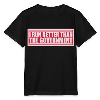 mieux fonctionner que le gouvernement - T-shirt bio MINI CREATOR Stanley/Stella Enfant - noir - Devant - Mikhail (115cm)