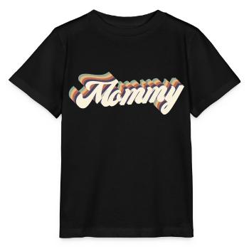 Vintage mommy - Stanley/Stella MINI CREATOR Kids’ T-Shirt - black - Front - Mikhail (115cm)