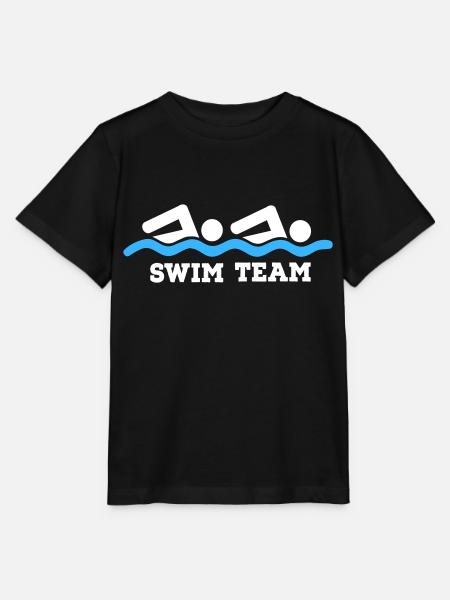 schwimmen - Stanley/Stella Kinder T-Shirt MINI CREATOR - Schwarz