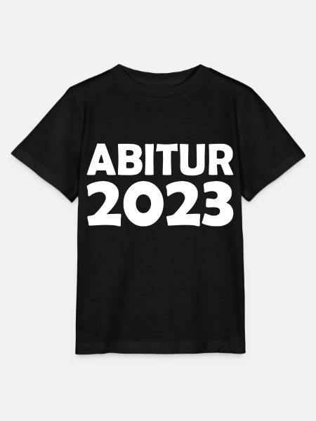 Abitur 2023 - Stanley/Stella Kinder T-Shirt MINI CREATOR  - Schwarz