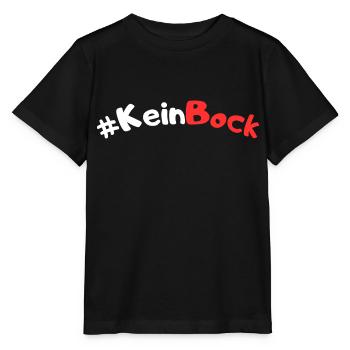 Kein Bock - Stanley/Stella Kinder T-Shirt MINI CREATOR  - Schwarz - Vorne - Mikhail (115cm)