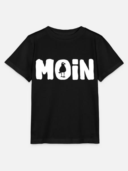Geschenkidee Moin Möwen Edition - Stanley/Stella Kinder T-Shirt MINI CREATOR  - Schwarz