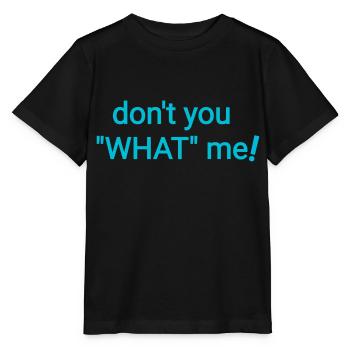Et maintenant - T-shirt bio MINI CREATOR Stanley/Stella Enfant - noir - Devant - Mikhail (115cm)