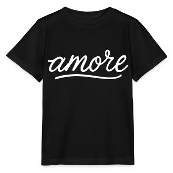 Amore - T-shirt bio MINI CREATOR Stanley/Stella Enfant - noir - Devant - Mikhail (115cm)
