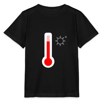 Météo METER - T-shirt bio MINI CREATOR Stanley/Stella Enfant - noir - Devant - Mikhail (115cm)