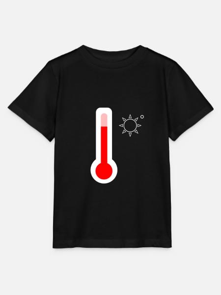 Weather METER - Stanley/Stella Kinder T-Shirt MINI CREATOR  - Schwarz