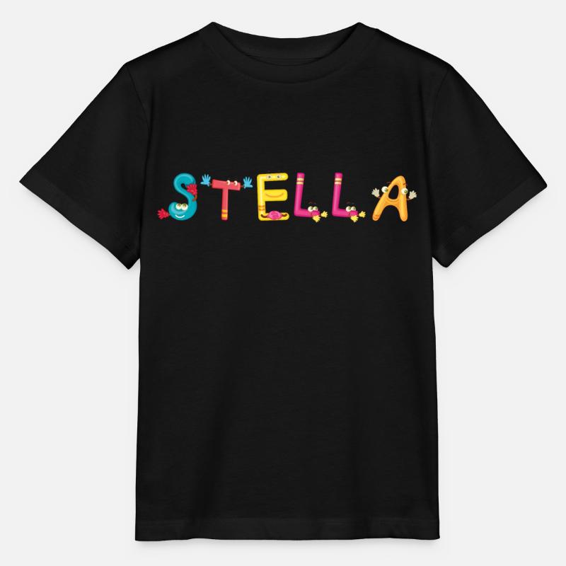 Stella - Stanley/Stella Kinder T-Shirt MINI CREATOR  - Schwarz