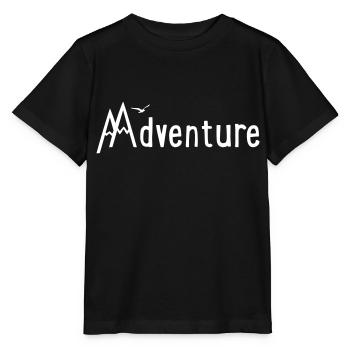aventure - T-shirt bio MINI CREATOR Stanley/Stella Enfant - noir - Devant - Mikhail (115cm)