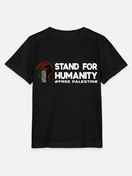 Liberté Poing Palestine libre - T-shirt bio MINI CREATOR Stanley/Stella Enfant - noir