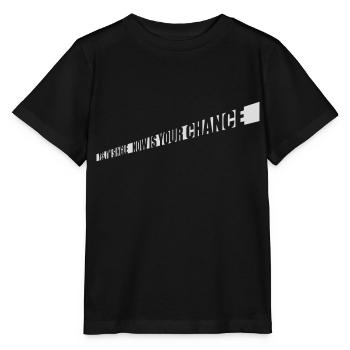 célibataire maintenant votre chance - T-shirt bio MINI CREATOR Stanley/Stella Enfant - noir - Devant - Mikhail (115cm)