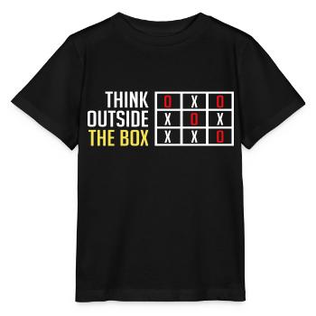 Sortir des sentiers battus - T-shirt bio MINI CREATOR Stanley/Stella Enfant - noir - Devant - Mikhail (115cm)