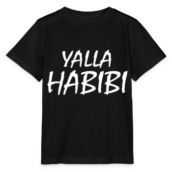 Yalla habibi - Stanley/Stella Kinder T-Shirt MINI CREATOR  - Schwarz - Vorne - Mikhail (115cm)