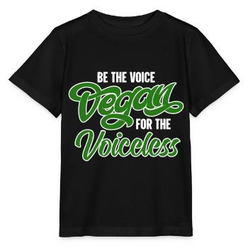 Vegan Veganism - Stanley/Stella MINI CREATOR Kids’ T-Shirt - black - Front - Mikhail (115cm)