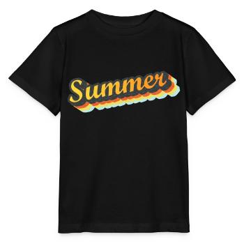Summer - Stanley/Stella Kinder T-Shirt MINI CREATOR  - Schwarz - Vorne - Mikhail (115cm)