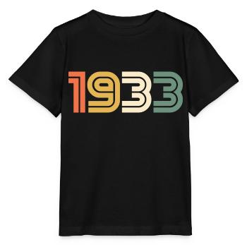 Sport Jahrgang 1933 - Stanley/Stella Kinder T-Shirt MINI CREATOR  - Schwarz - Vorne - Mikhail (115cm)