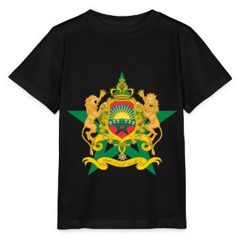 Marokko - Stanley/Stella Kinder T-Shirt MINI CREATOR  - Schwarz - Vorne - Mikhail (115cm)