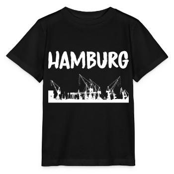 Hamburg - Stanley/Stella Kinder T-Shirt MINI CREATOR  - Schwarz - Vorne - Mikhail (115cm)