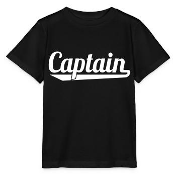 capitaine - T-shirt bio MINI CREATOR Stanley/Stella Enfant - noir - Devant - Mikhail (115cm)