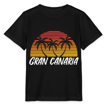 Gran Canaria - Stanley/Stella MINI CREATOR Kids’ T-Shirt - black - Front - Mikhail (115cm)