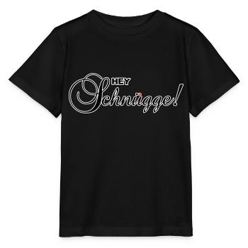 Hey Schnügge! - Stanley/Stella Kinder T-Shirt MINI CREATOR  - Schwarz - Vorne - Mikhail (115cm)