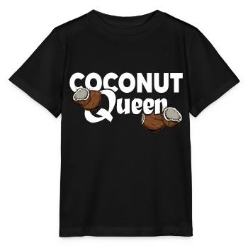 Wild Bushcraft Survival Jungel "Coconut-Queen" - Stanley/Stella Kinder T-Shirt MINI CREATOR  - Schwarz - Vorne - Mikhail (115cm)